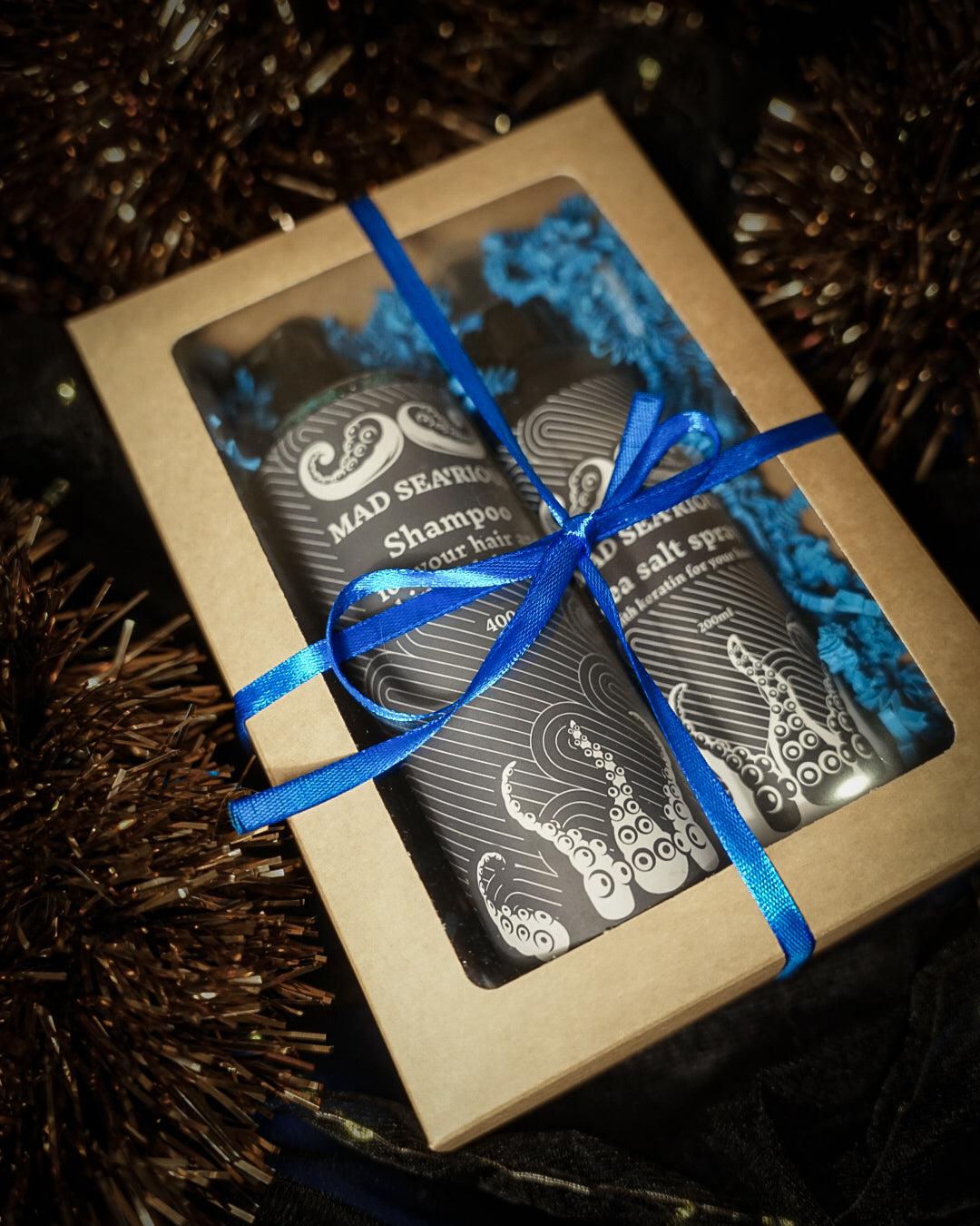 Dovanų rinkinys 3 - Blue Shampoo ir Sea Salt Spray