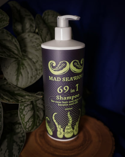 Shampoo With Keratin and Silk 1000 ml